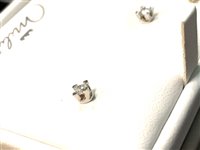 Orecchini Miluna Donna 8 Cuori in Oro bianco Diamante 0.18 Ct ERD2421-018G7 - ERD2421-018G7